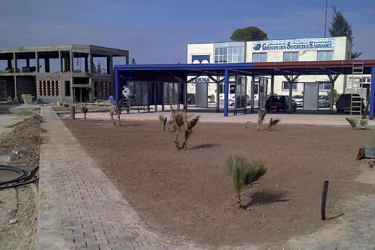 La sede Tekna Chem Algeria, in via di ampliamento, a Sidi Bel Abbès